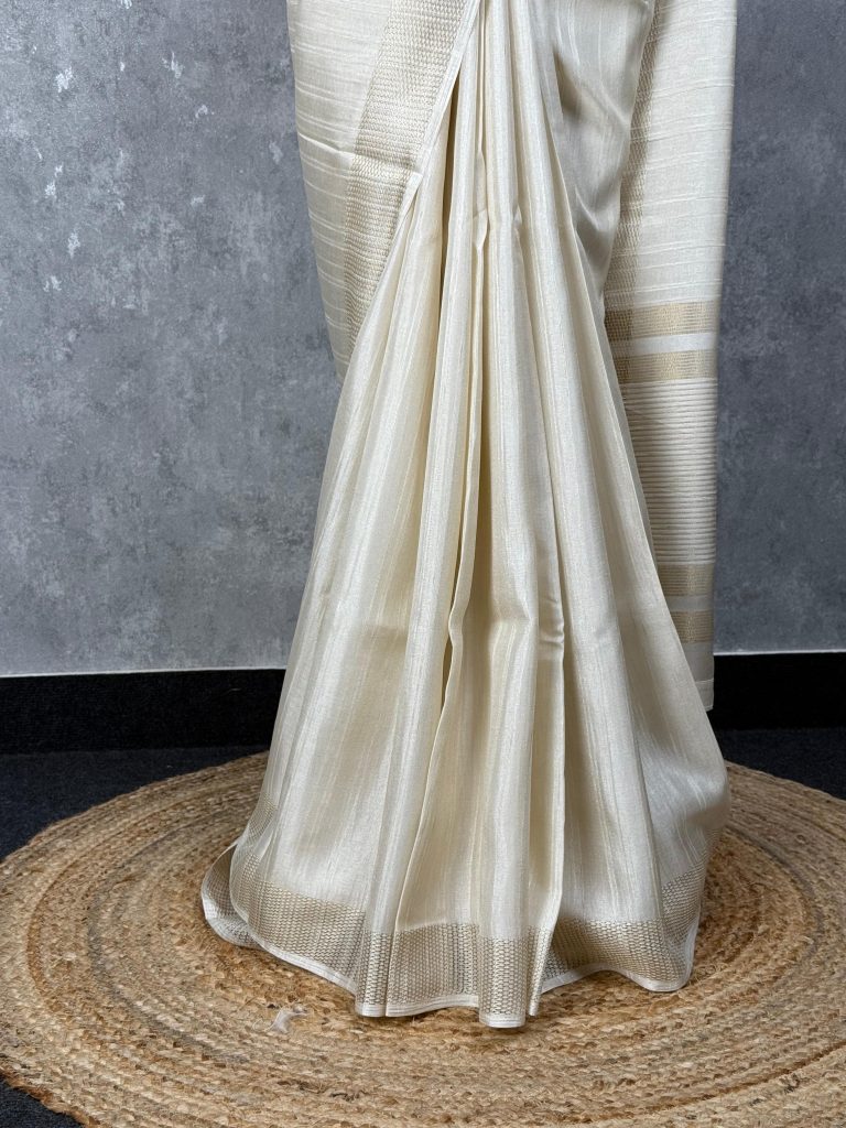 SEMI TUSSAR SILK SAREE - Image 3