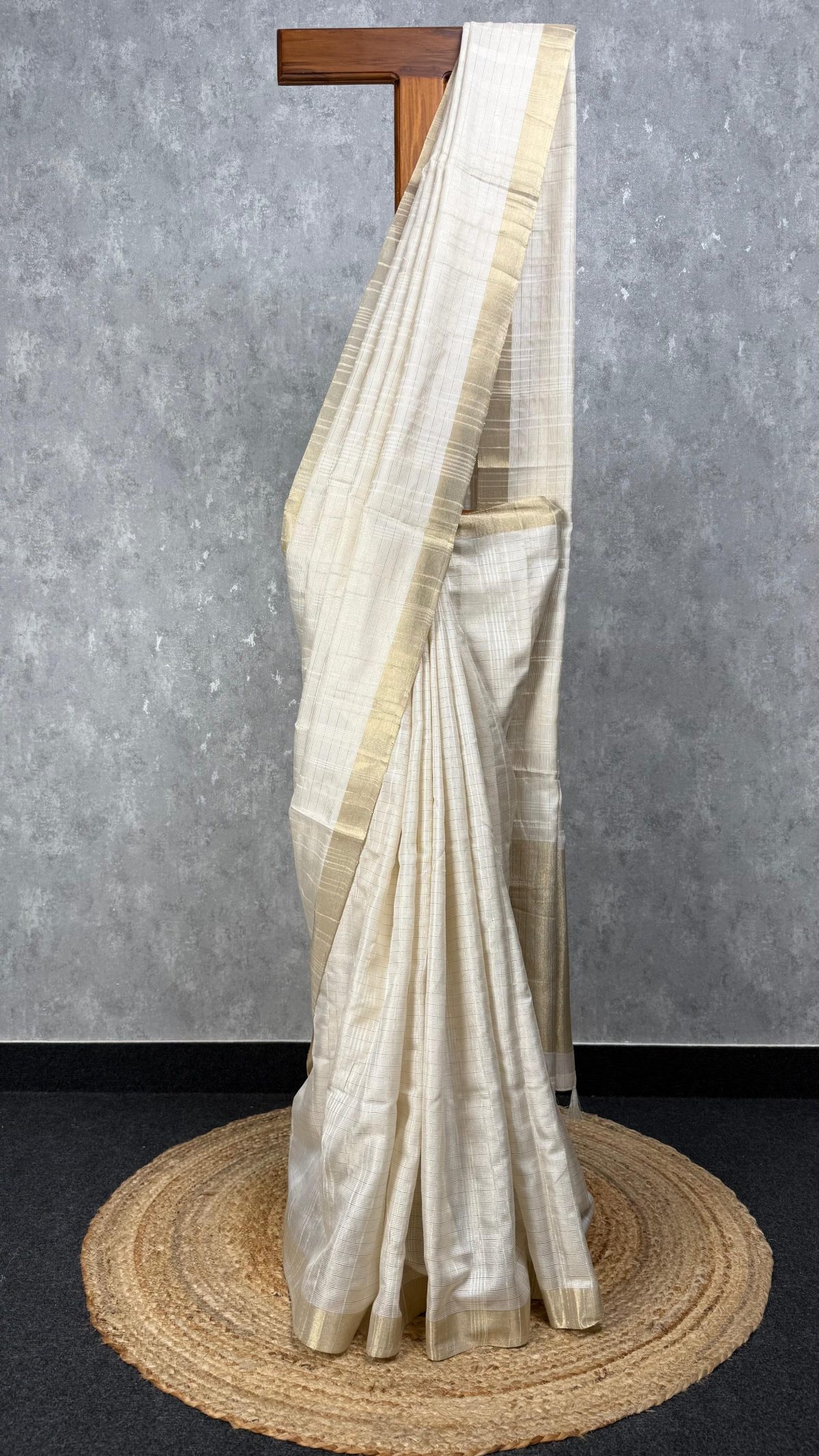 SEMI TUSSAR SILK SAREE