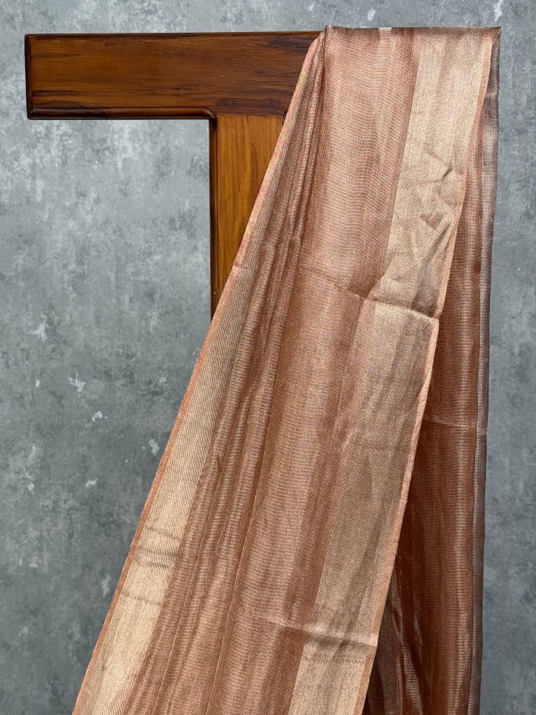 TUSSAR TISSUE SAREE - Image 2