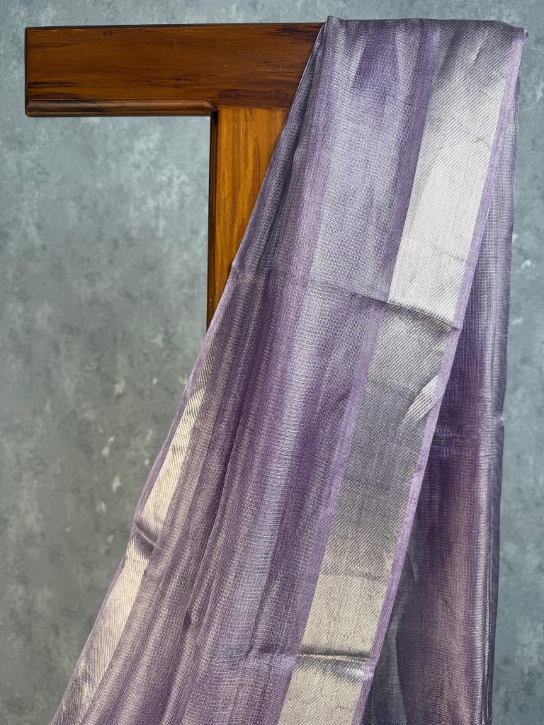 TUSSAR TISSUE SAREE - Image 2