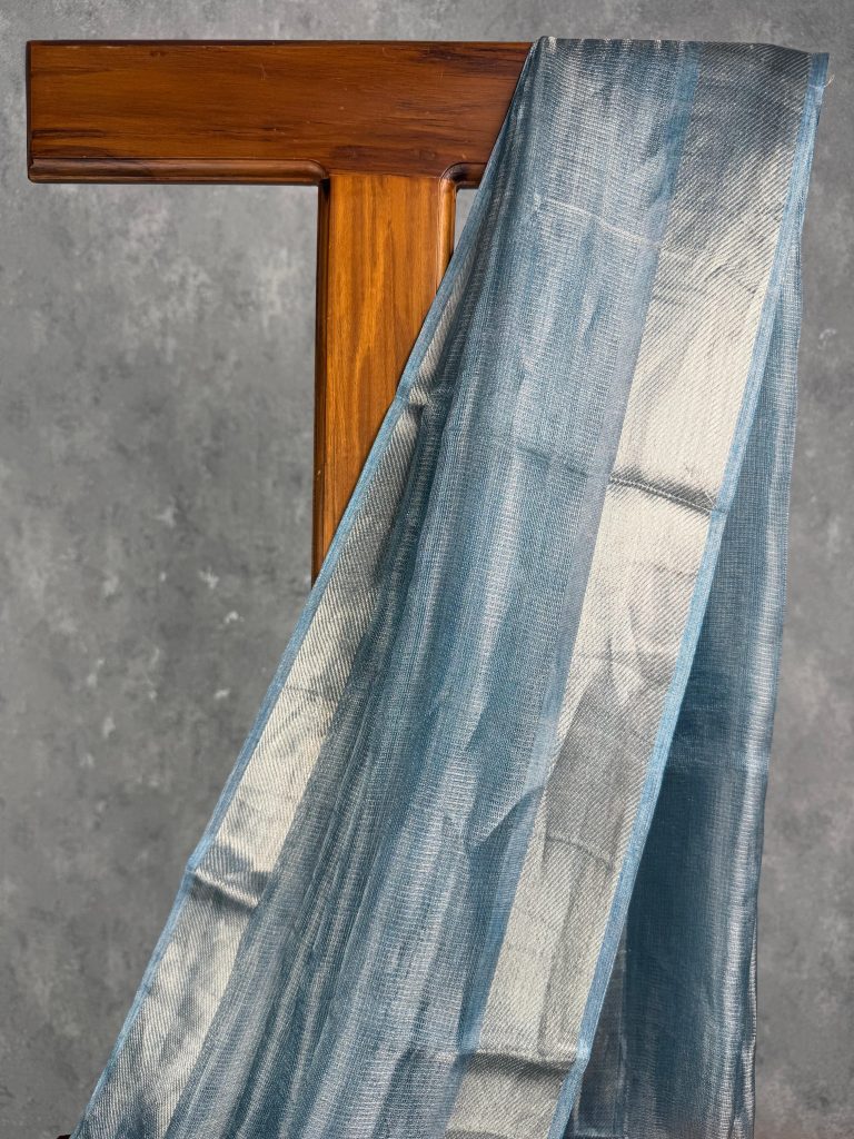 TUSSAR TISSUE SAREE - Image 2
