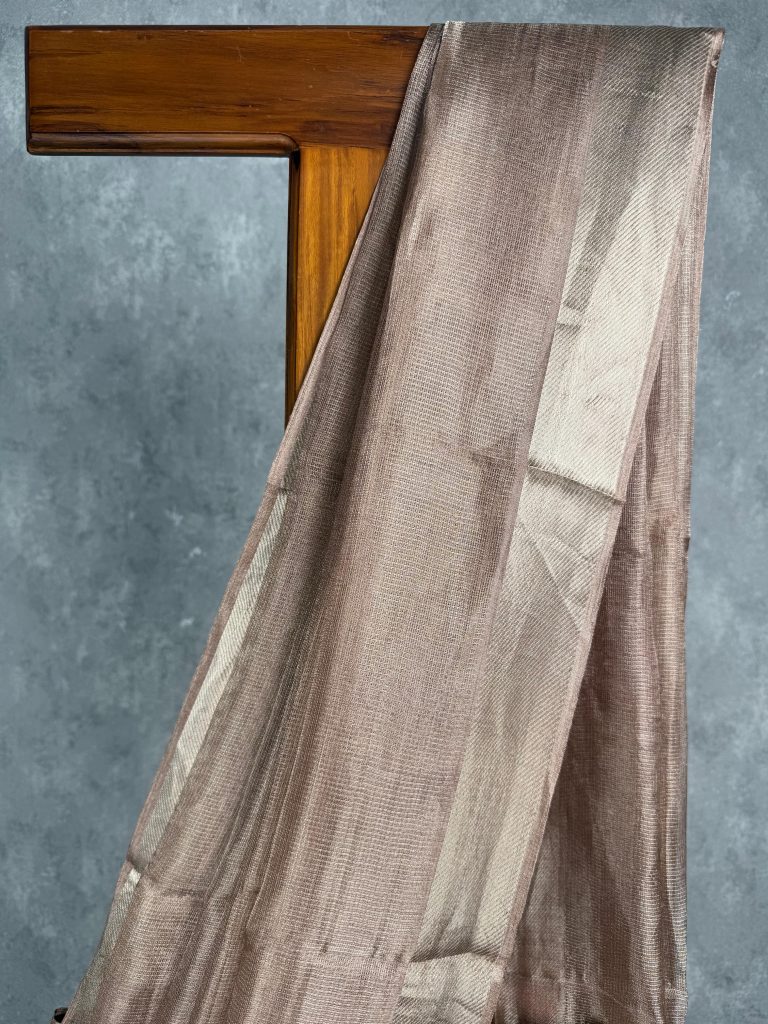 TUSSAR TISSUE SAREE - Image 2