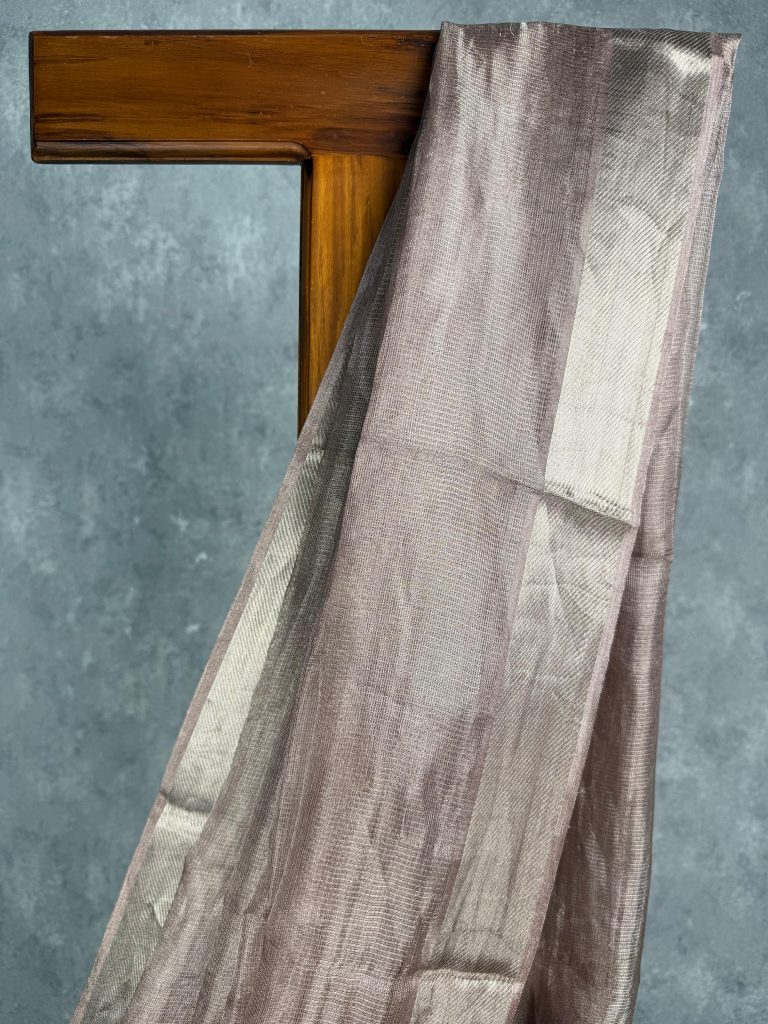 TUSSAR TISSUE SAREE - Image 2