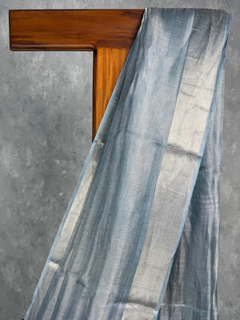 TUSSAR TISSUE SAREE - Image 2