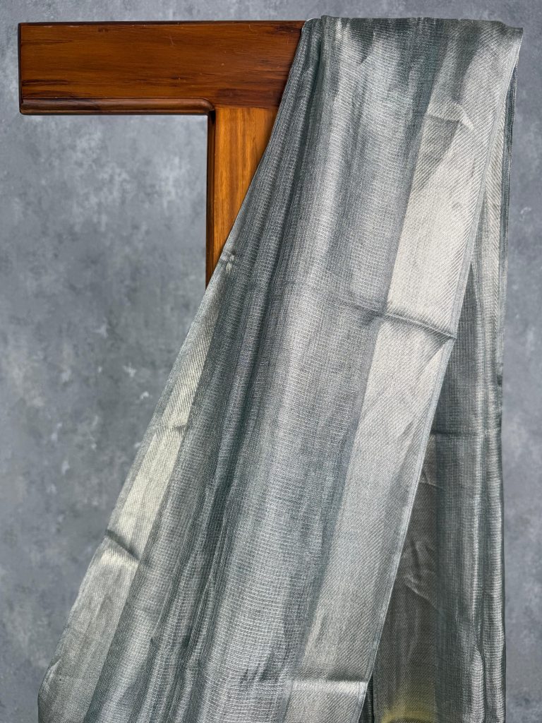 TUSSAR TISSUE SAREE - Image 2