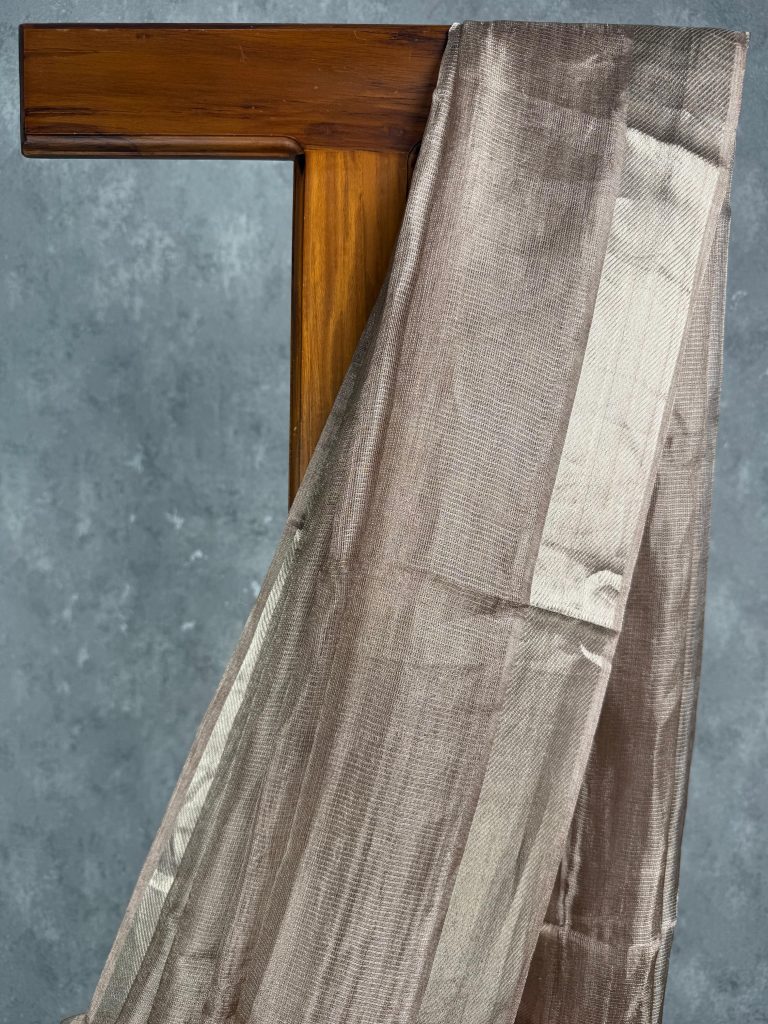 TUSSAR TISSUE SAREE - Image 2