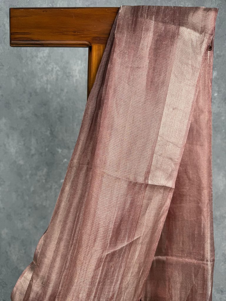 TUSSAR TISSUE SAREE - Image 2