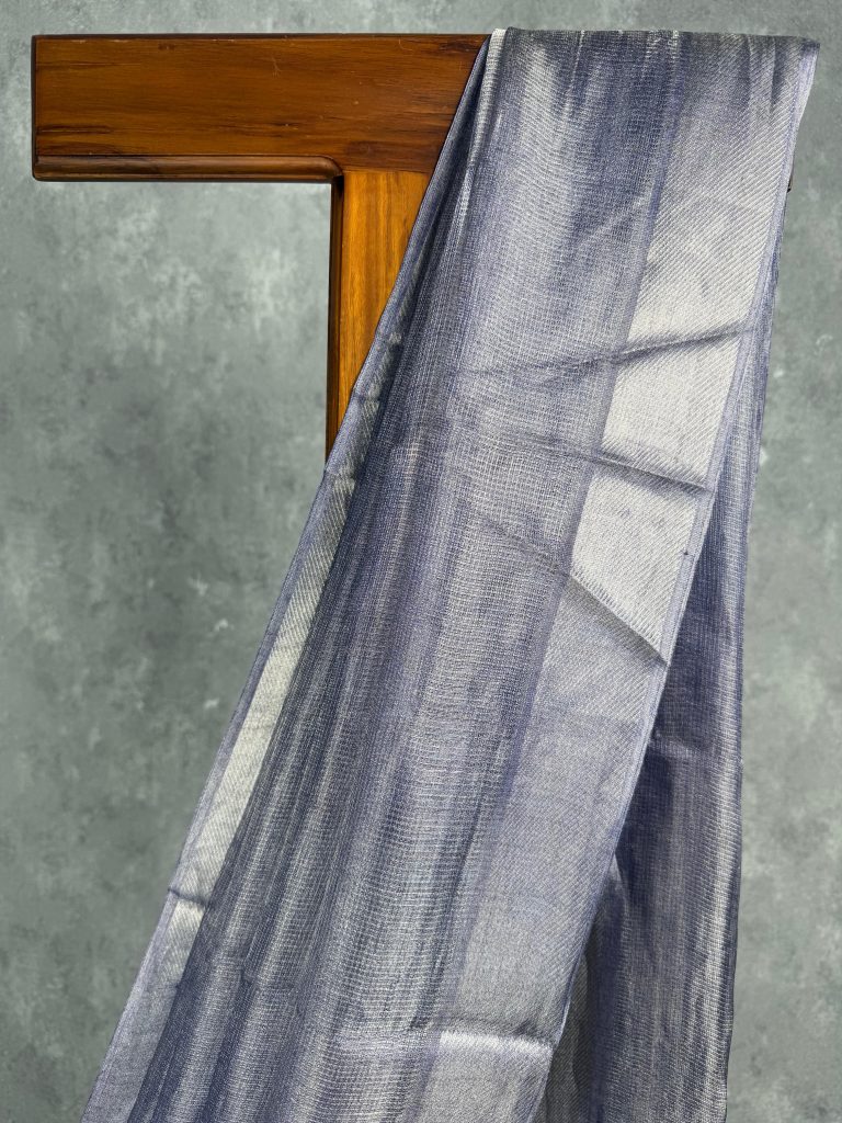 TUSSAR TISSUE SAREE - Image 2