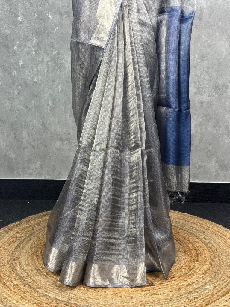 TUUSAR TISSUE SAREE - Image 3