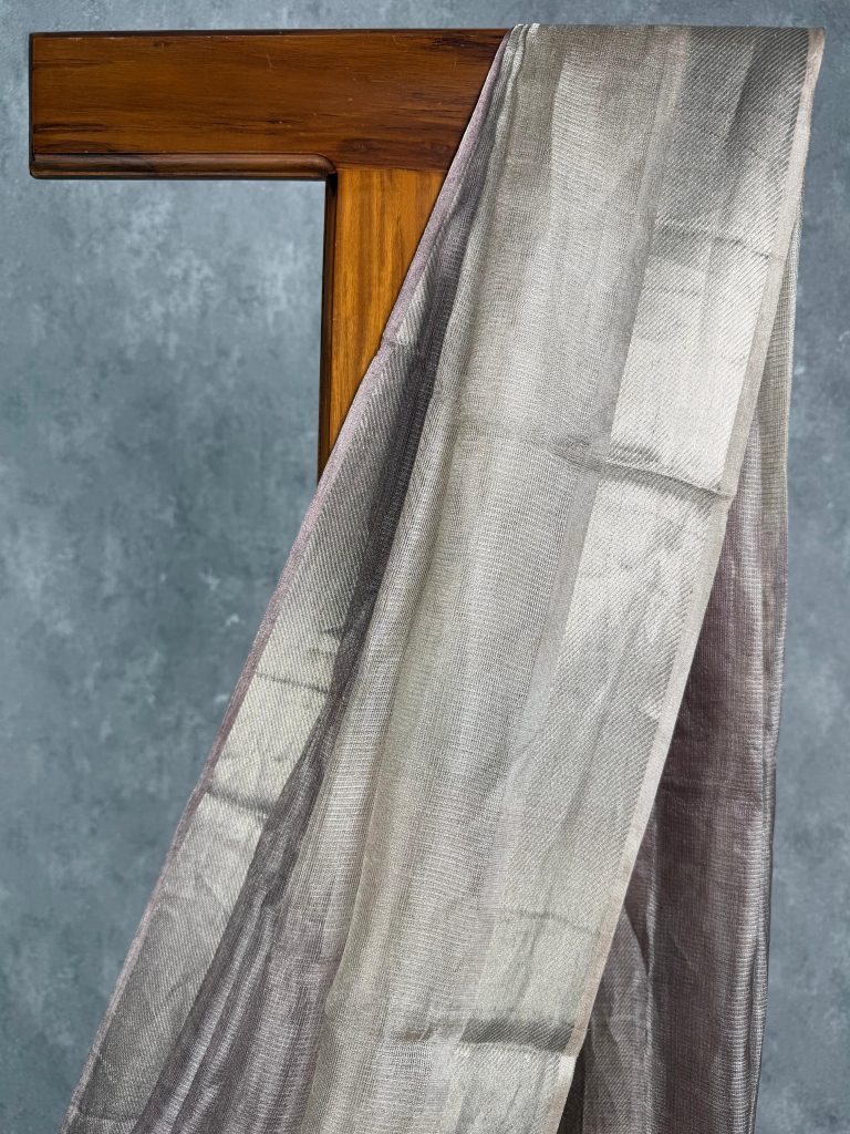 TUSSAR TISSUE SAREE - Image 2
