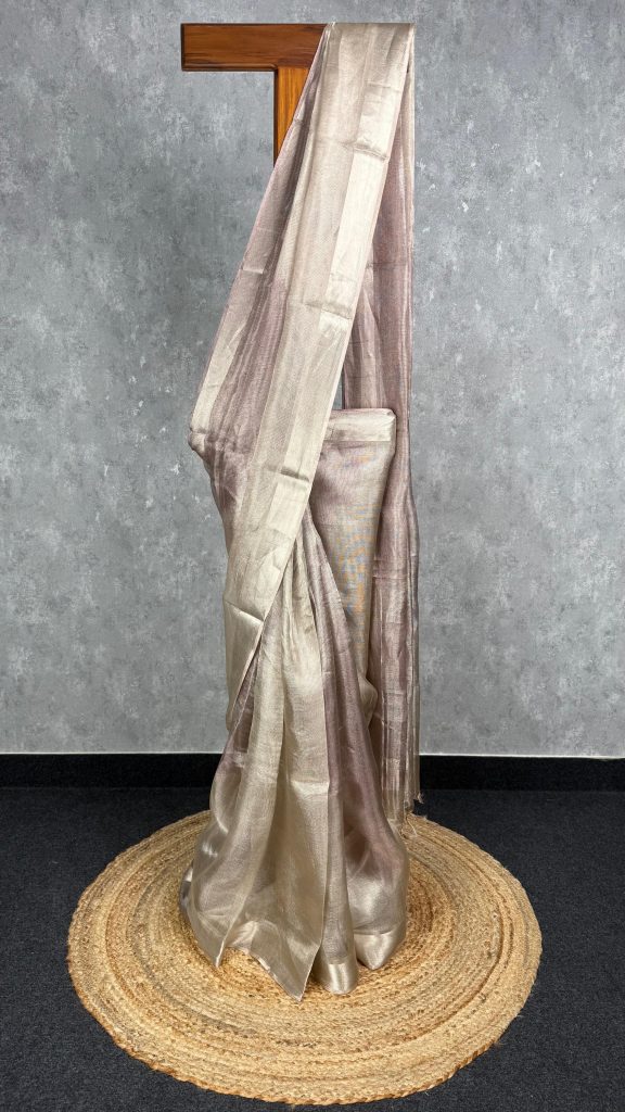 TUSSAR TISSUE SAREE