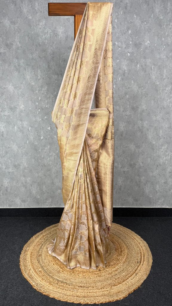 TISSUE ORGANZA BANARASI SAREE