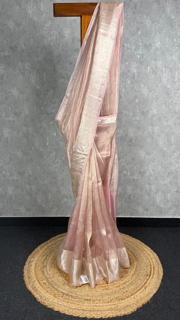 TISSSUE ORGANZA BANARASI SAREE