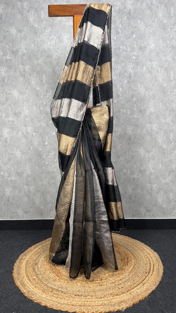 SILK ORGANZA SAREE