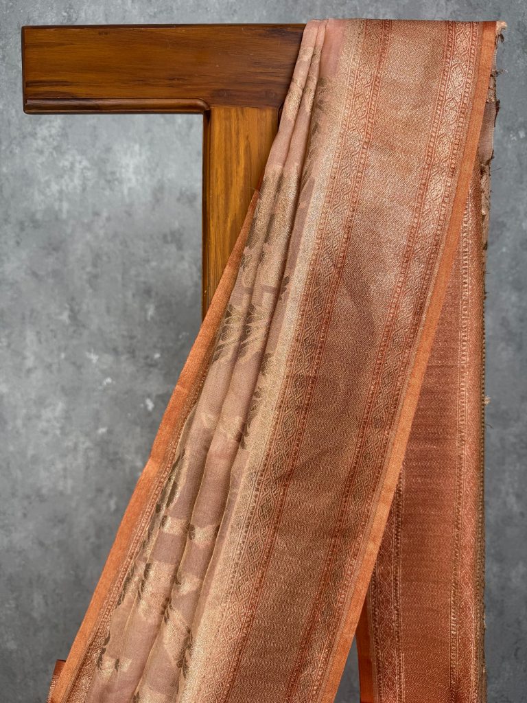 TISSUE ORGANZA BANARASI SAREE - Image 2