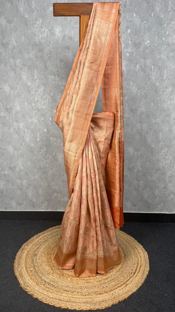 TISSUE ORGANZA BANARASI SAREE