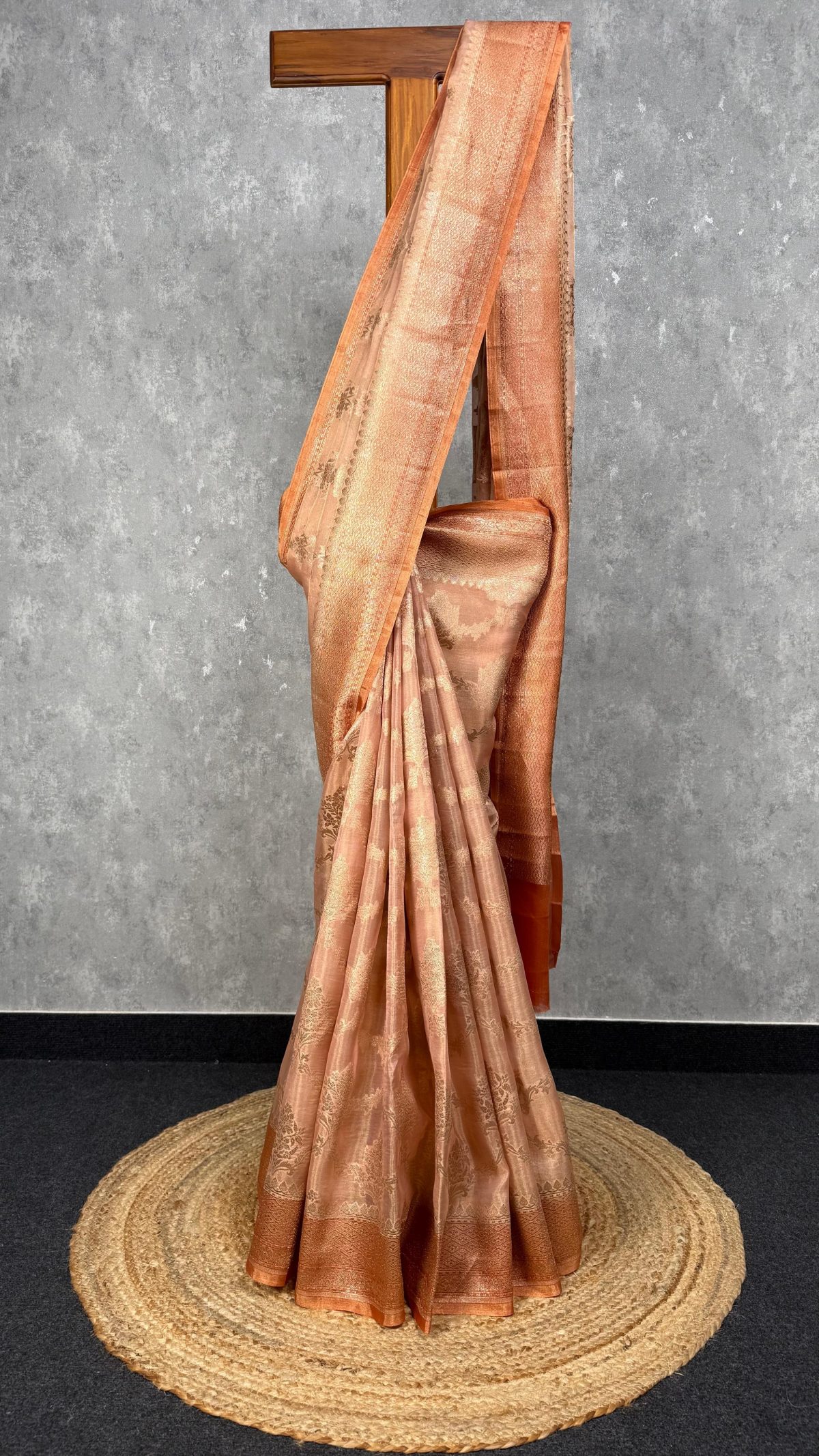 TISSUE ORGANZA BANARASI SAREE