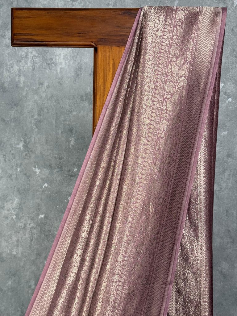 SOFT KATAN SILK WATER ZARI BANARASI SAREE - Image 2
