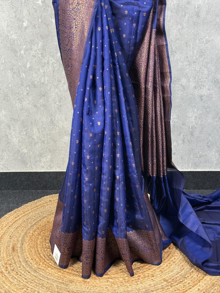 SOFT KATAN SILK BANARASI SAREE - Image 3
