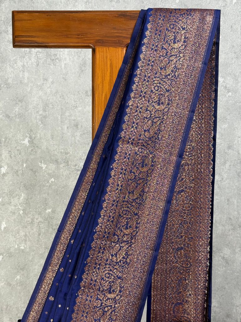 SOFT KATAN SILK BANARASI SAREE - Image 2
