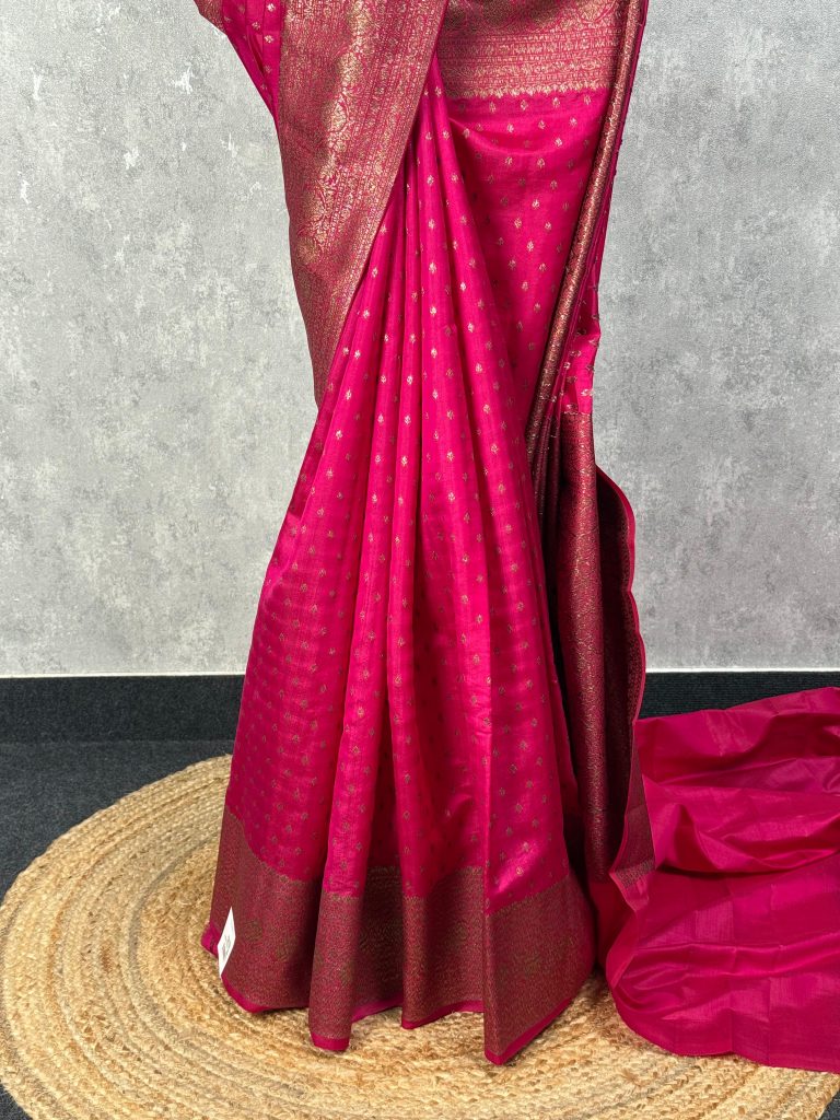 SOFT KATAN SILK BANARASI SAREE - Image 3