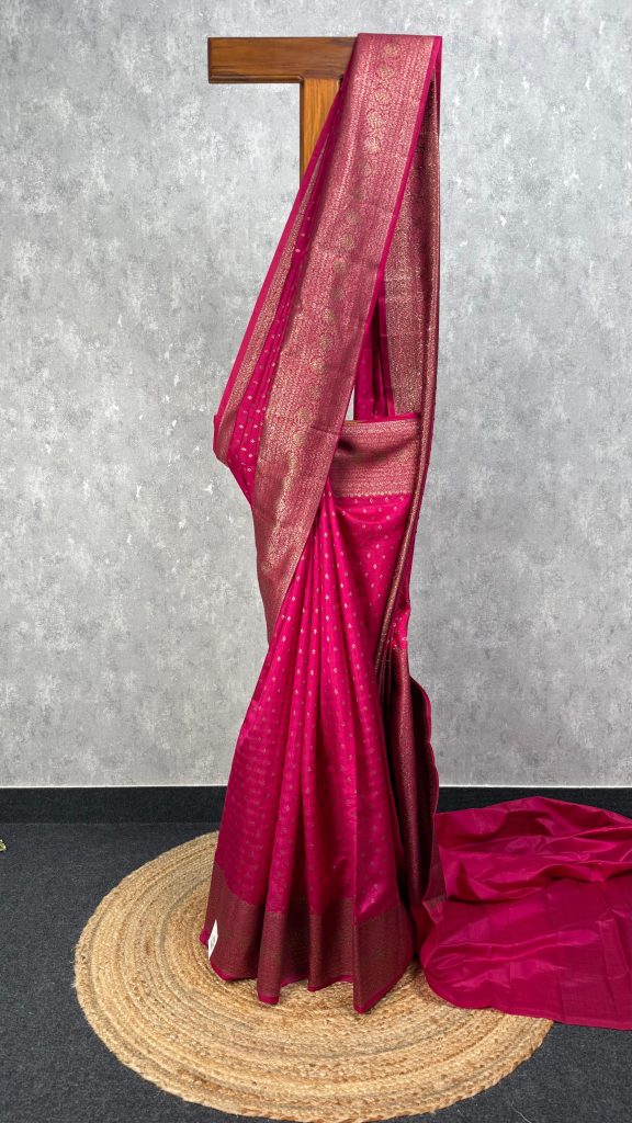 SOFT KATAN SILK BANARASI SAREE