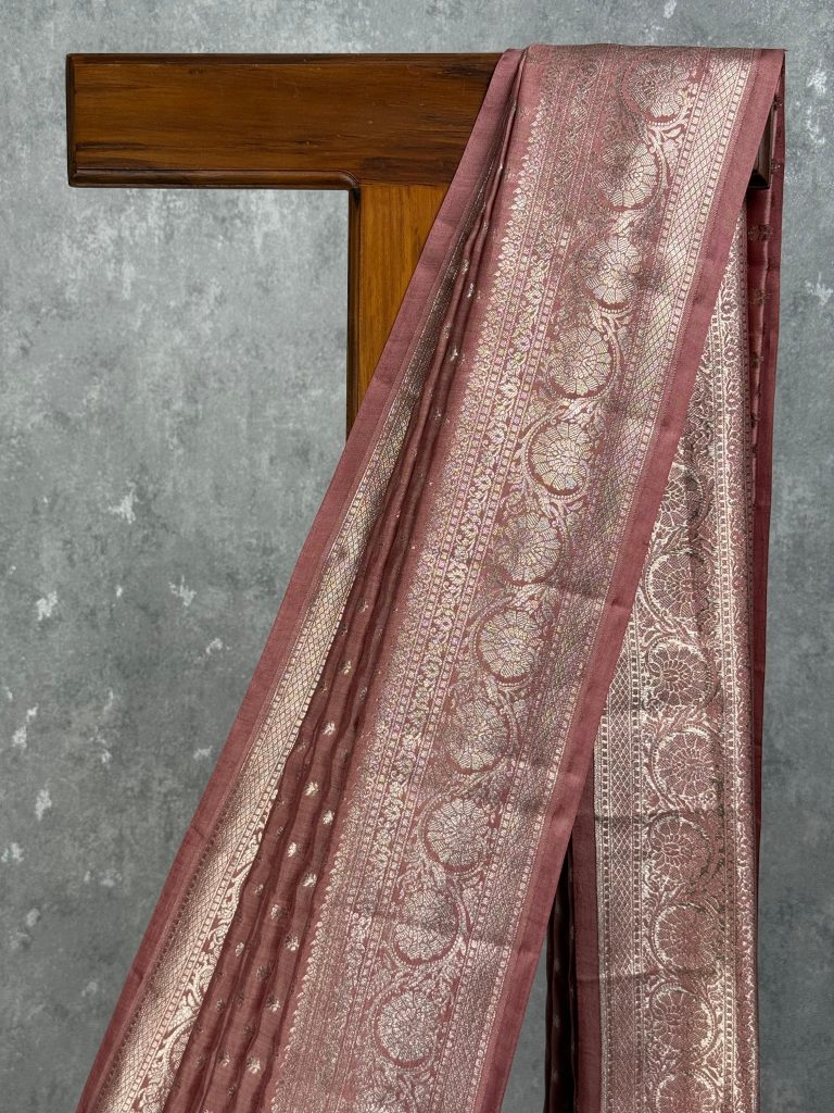 SOFT KATAN SILK BANARASI SAREE - Image 2