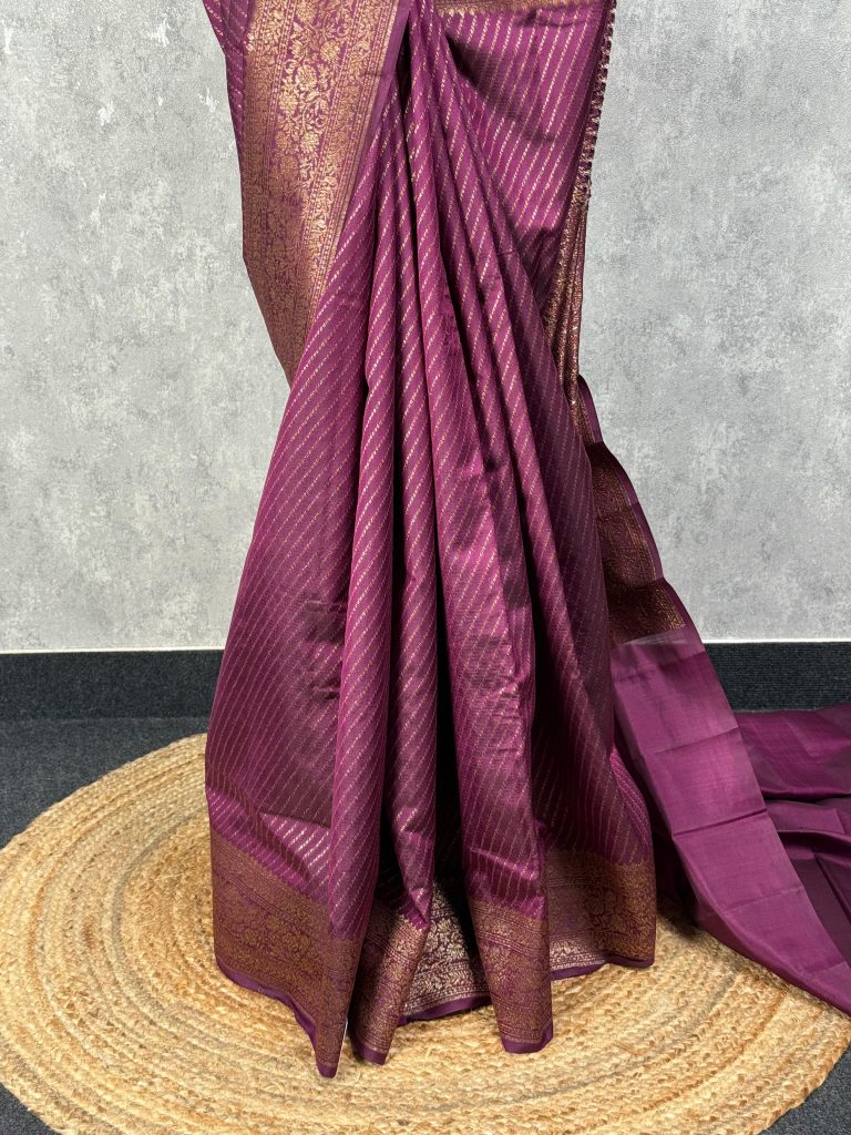 SOFT KATAN SILK BANARASI SAREE - Image 3