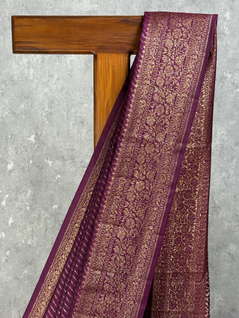 SOFT KATAN SILK BANARASI SAREE - Image 2