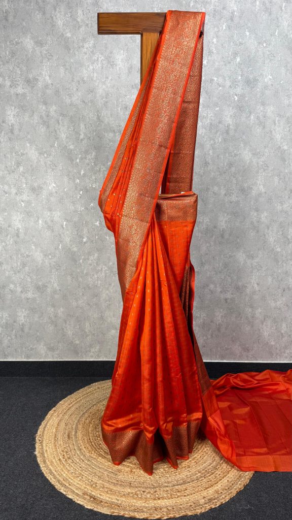 SOFT KATAN SILK BANARASI SAREE