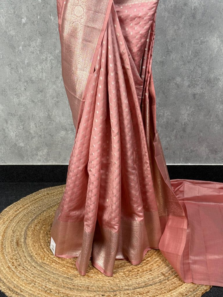 SOFT KATAN SILK BANARASI SAREE - Image 3