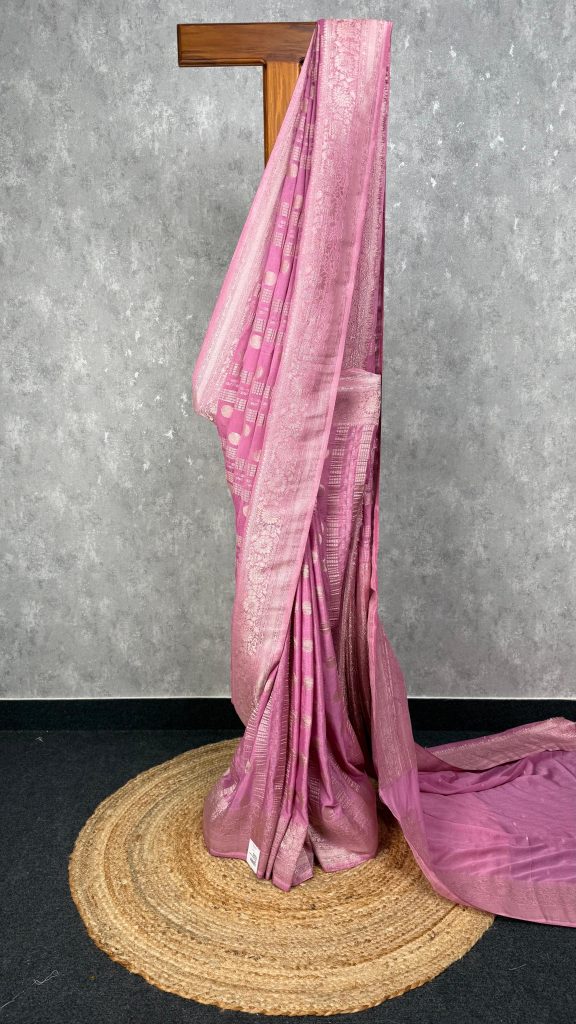 VISCOSE GEORGETTE BANARASI SAREE