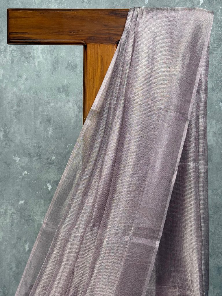 TUSSAR TISSUE SAREE - Image 2
