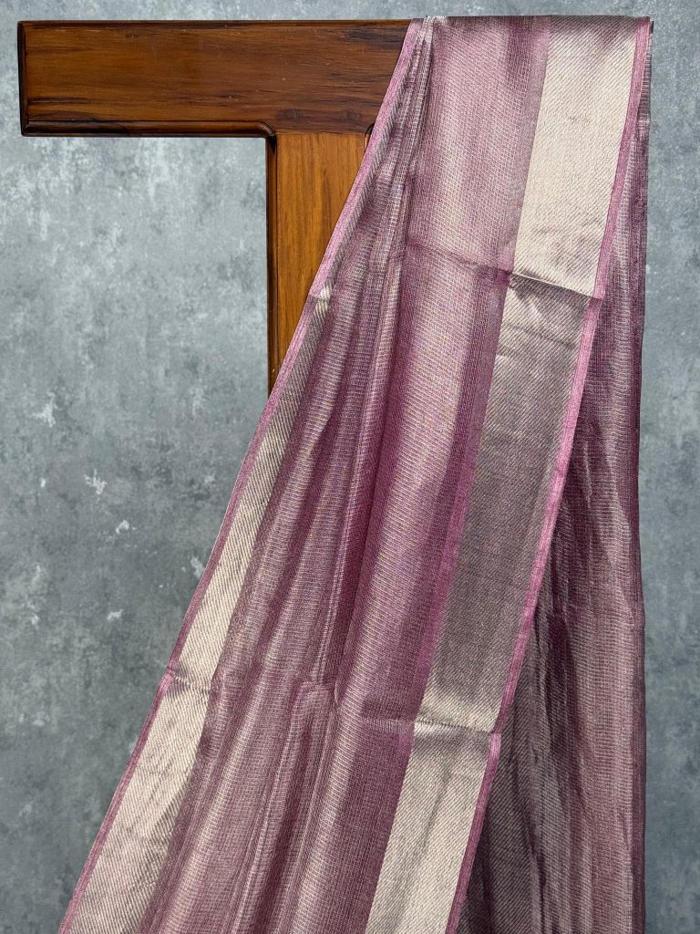 TUSSAR TISSUE SAREE - Image 2