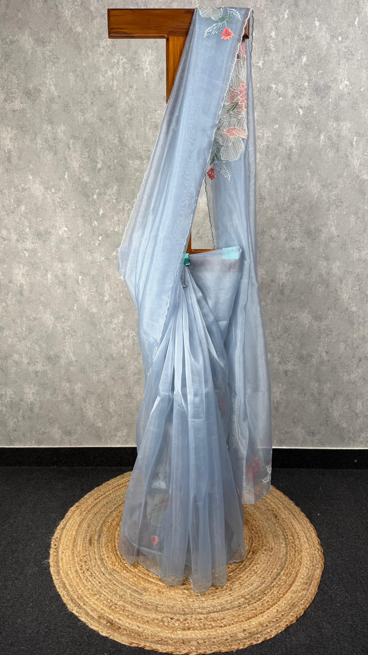 ORGANZA EMBROIDERY SAREE
