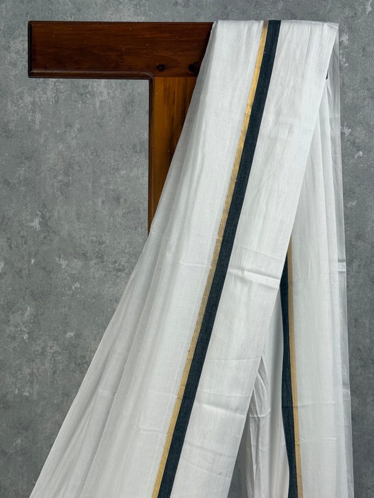 MUL COTTON HANDLOOM SAREE - Image 2