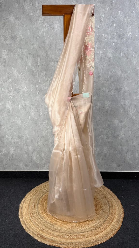 ORGANZA EMBROIDERY SAREE