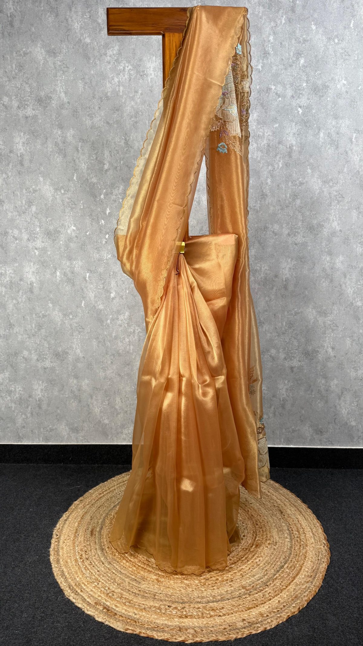 ORGANZA EMBROIDERY SAREE