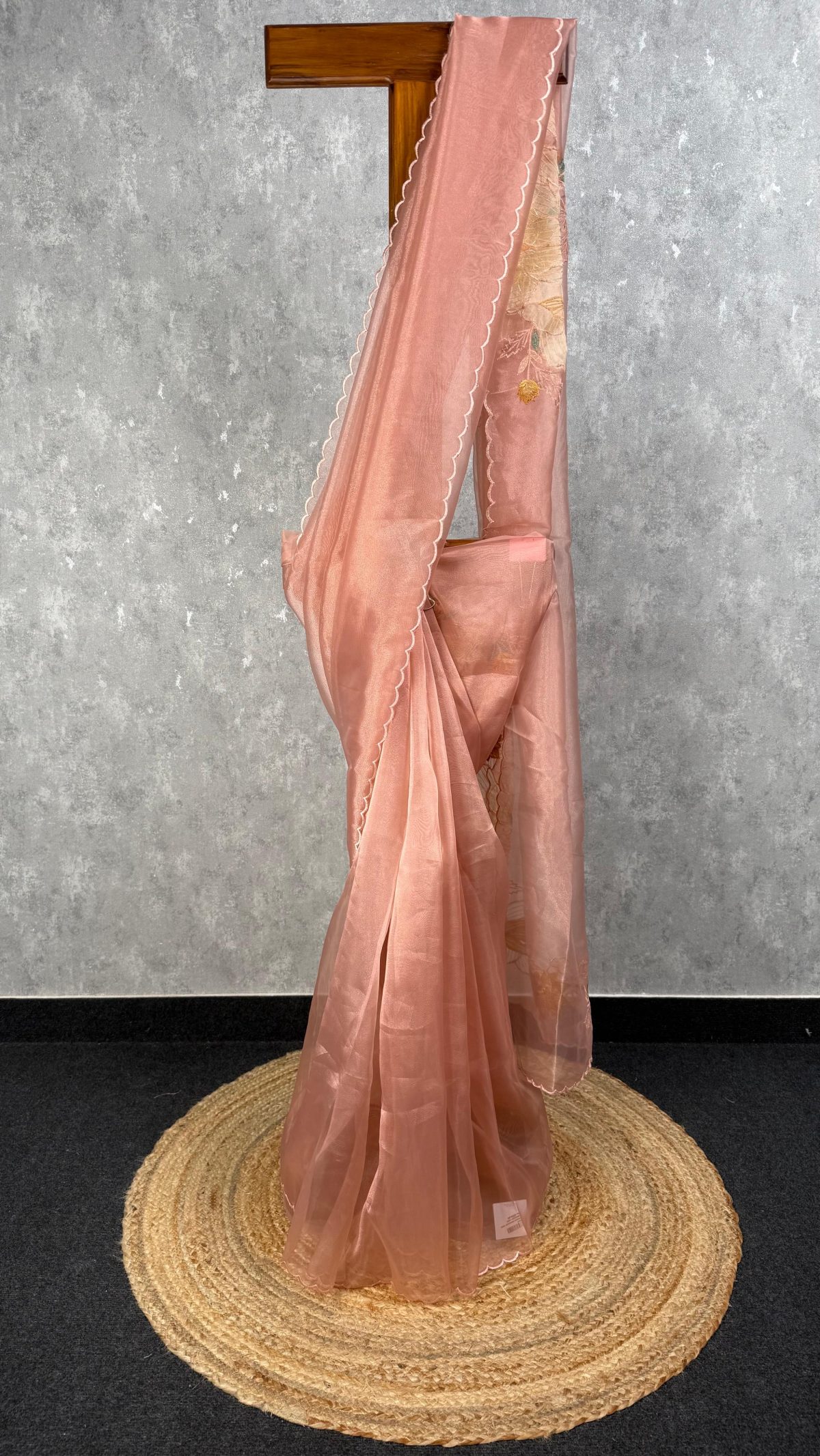ORGANZA EMBROIDERY SAREE
