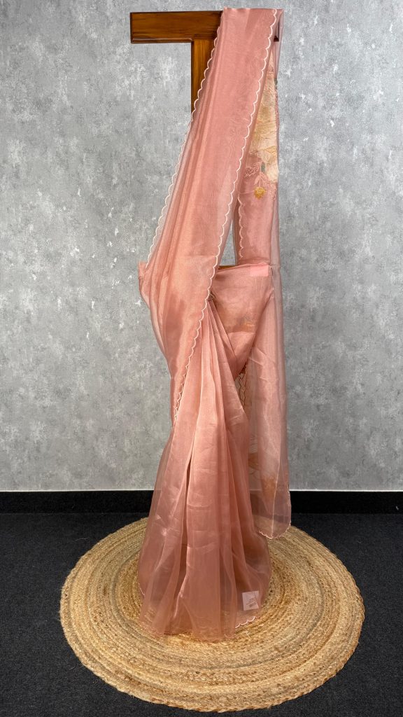 ORGANZA EMBROIDERY SAREE