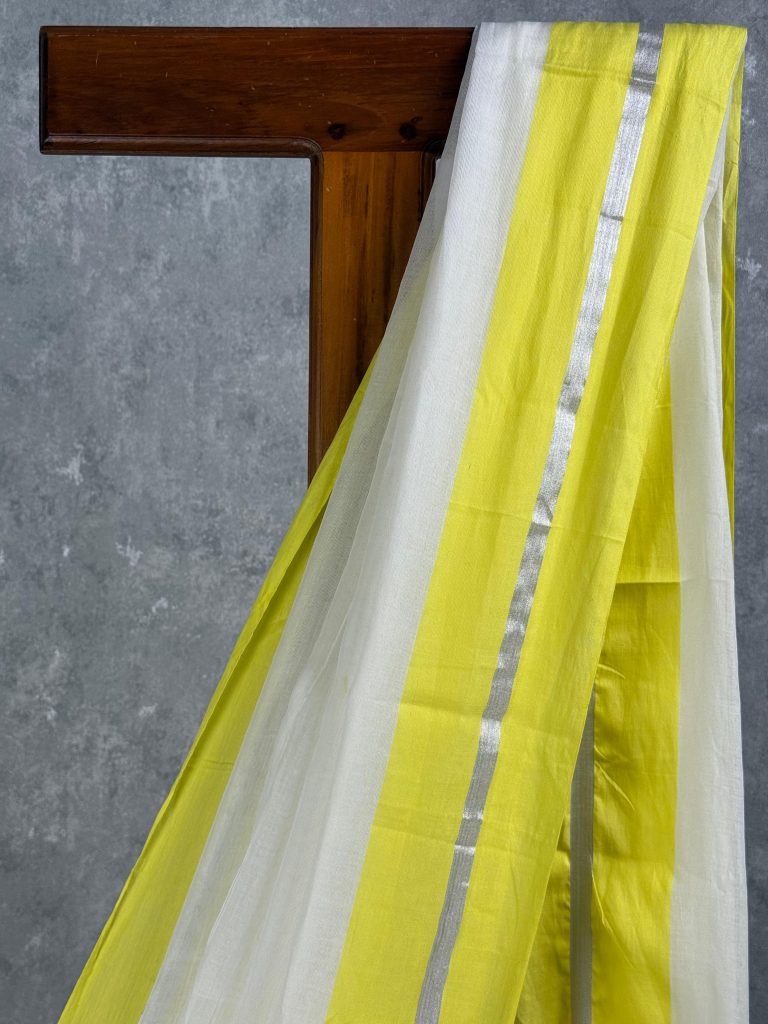 MUL COTTON HANDLOOM SAREE - Image 2