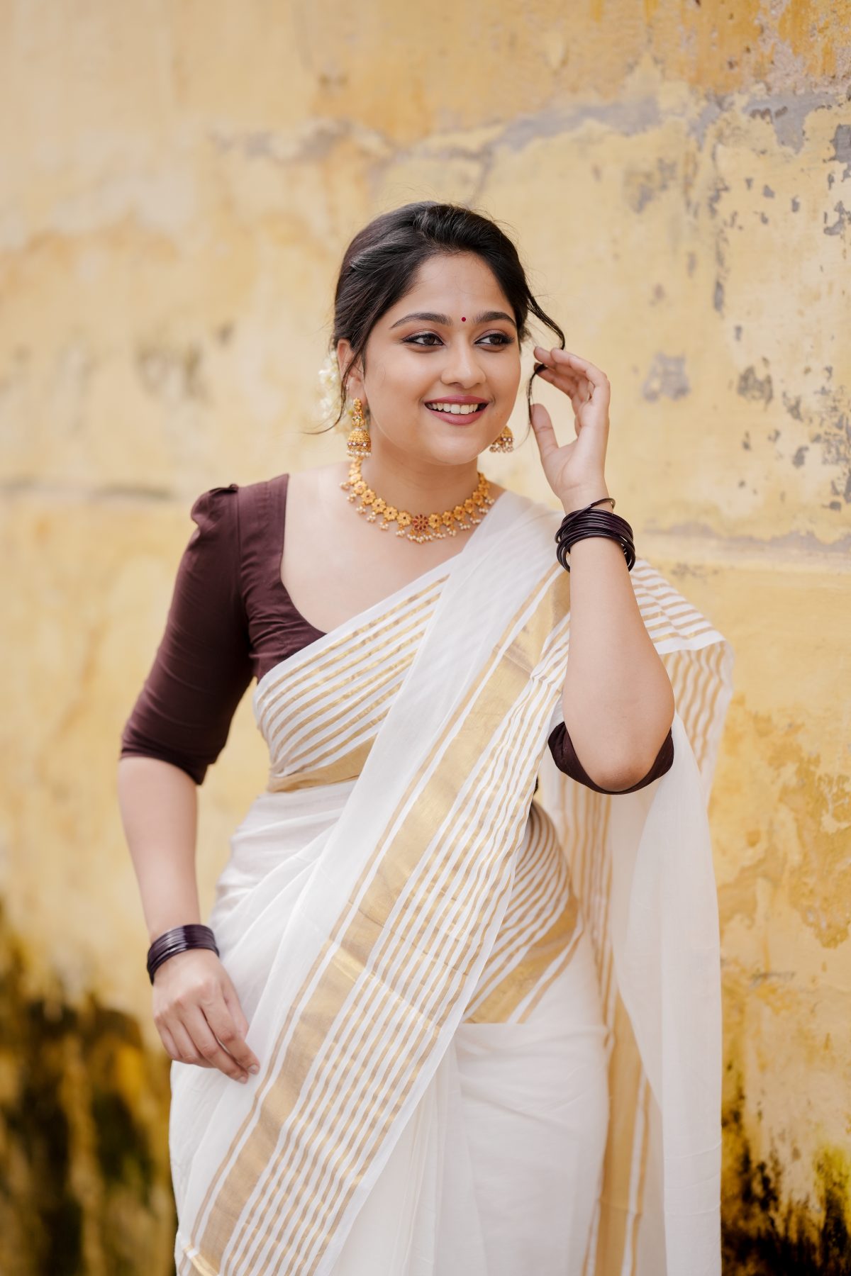 MUL COTTON HANDLOOM ONAM SAREE