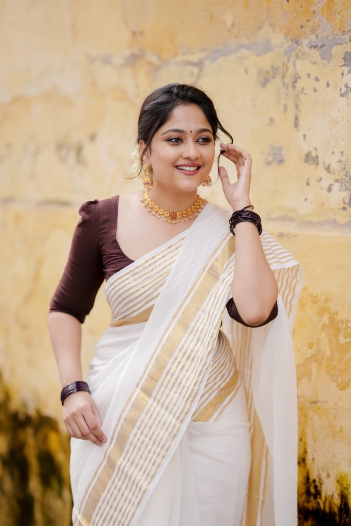 MUL COTTON HANDLOOM ONAM SAREE
