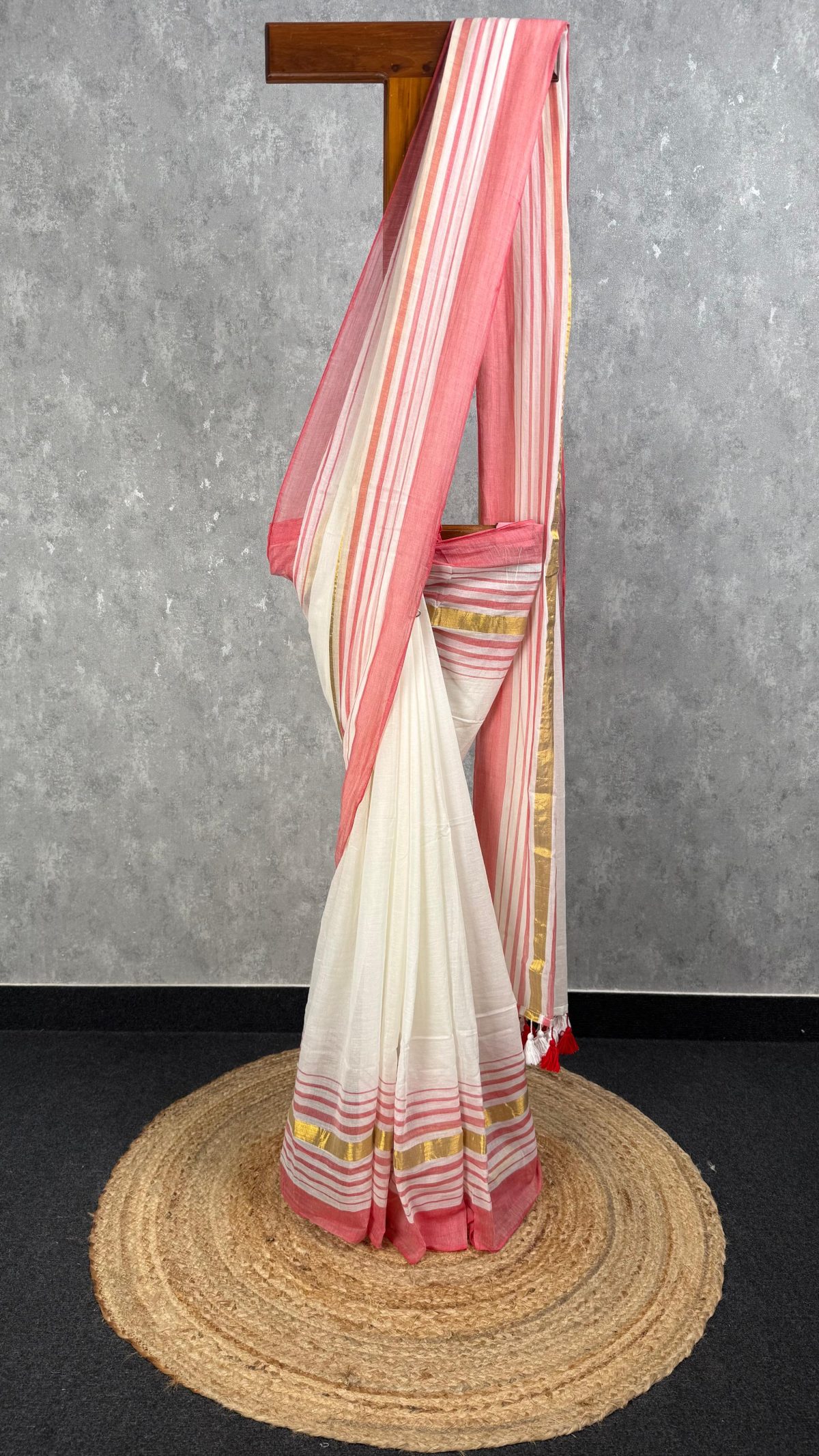 MUL COTTON HANDLOOM SAREE