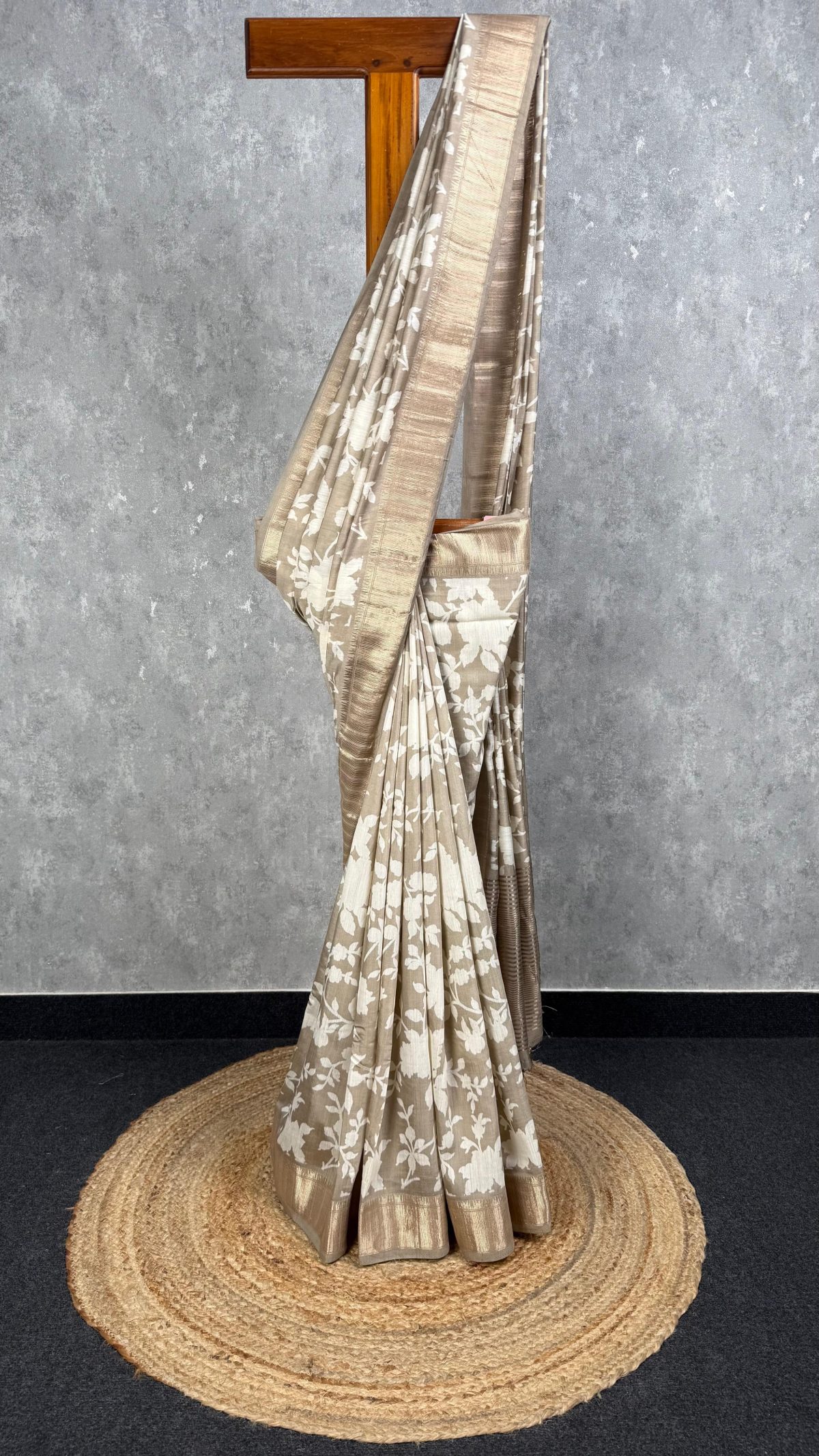 ASSAM SILK PRINTED BANARASI SAREE