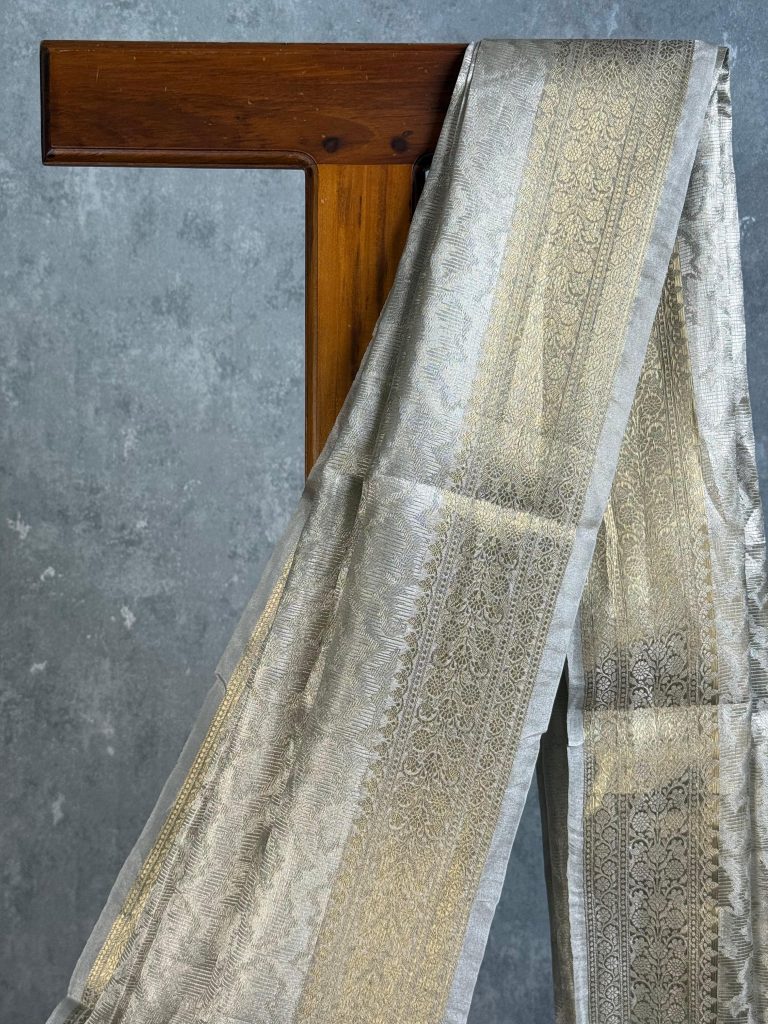 TISSUE SILK BANARASI SAREE - Image 2