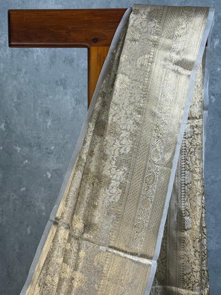 TISSUE SILK BANARASI SAREE - Image 2
