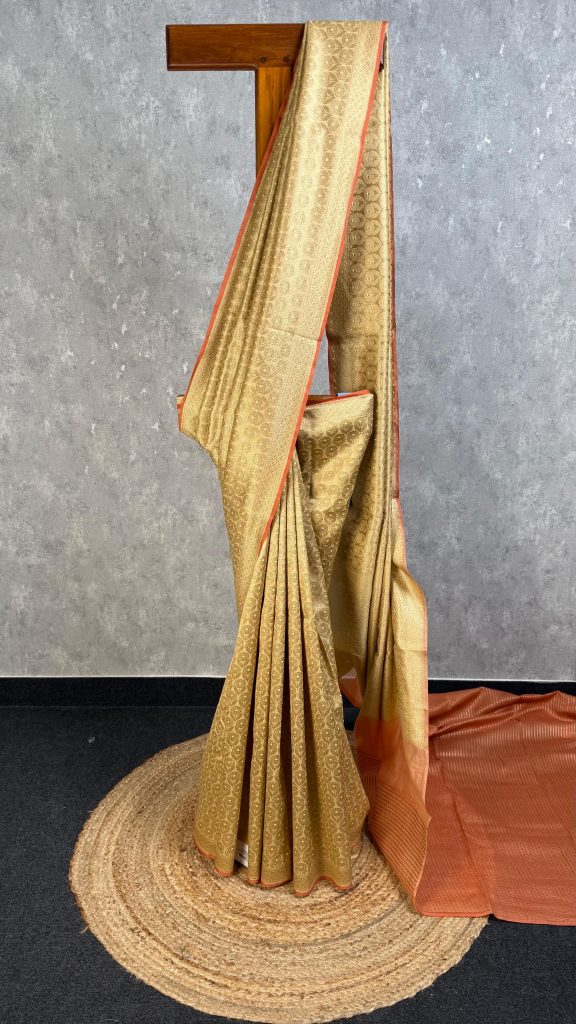 CHANDERI BROCADE BANARASI SAREE