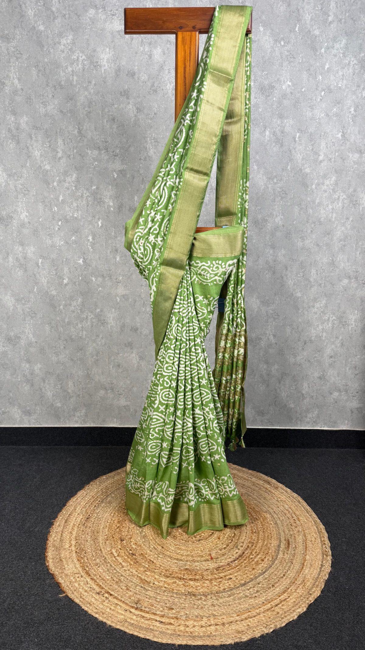 ASSAM SILK PRINTED BANARASI SAREE