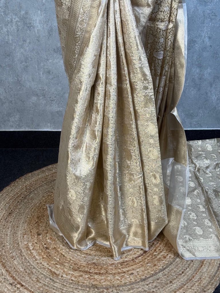 TISSUE SILK BANARASI SAREE - Image 3
